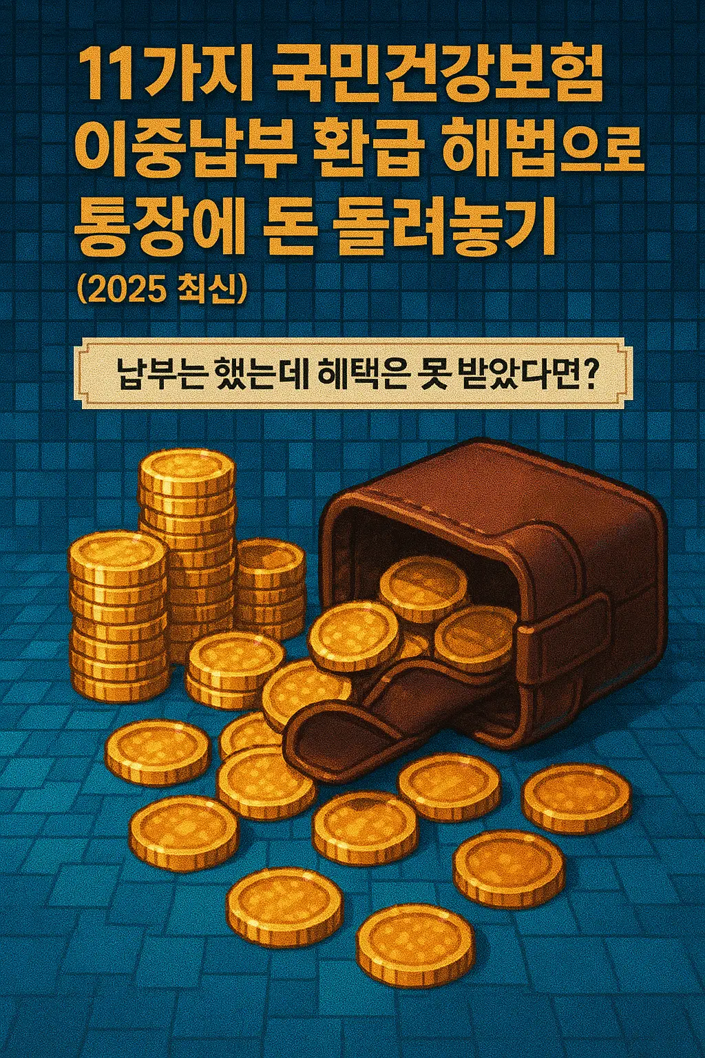 국민건강보험 이중납부 환급