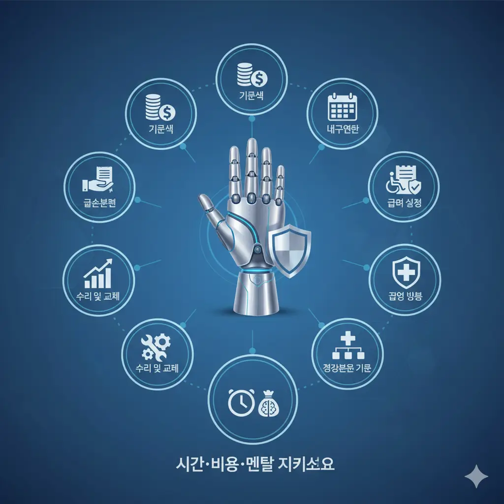 근전도 의수 보험