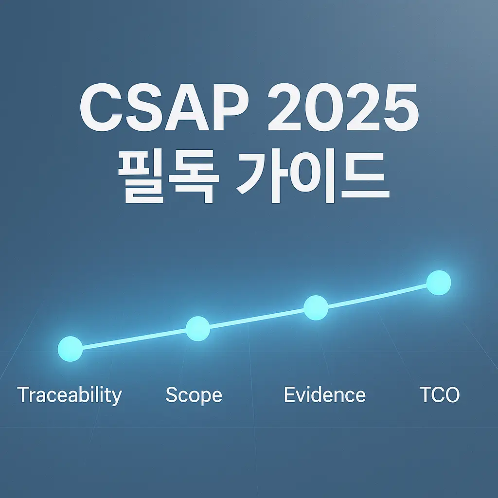 CSAP 2025 SaaS 수수료