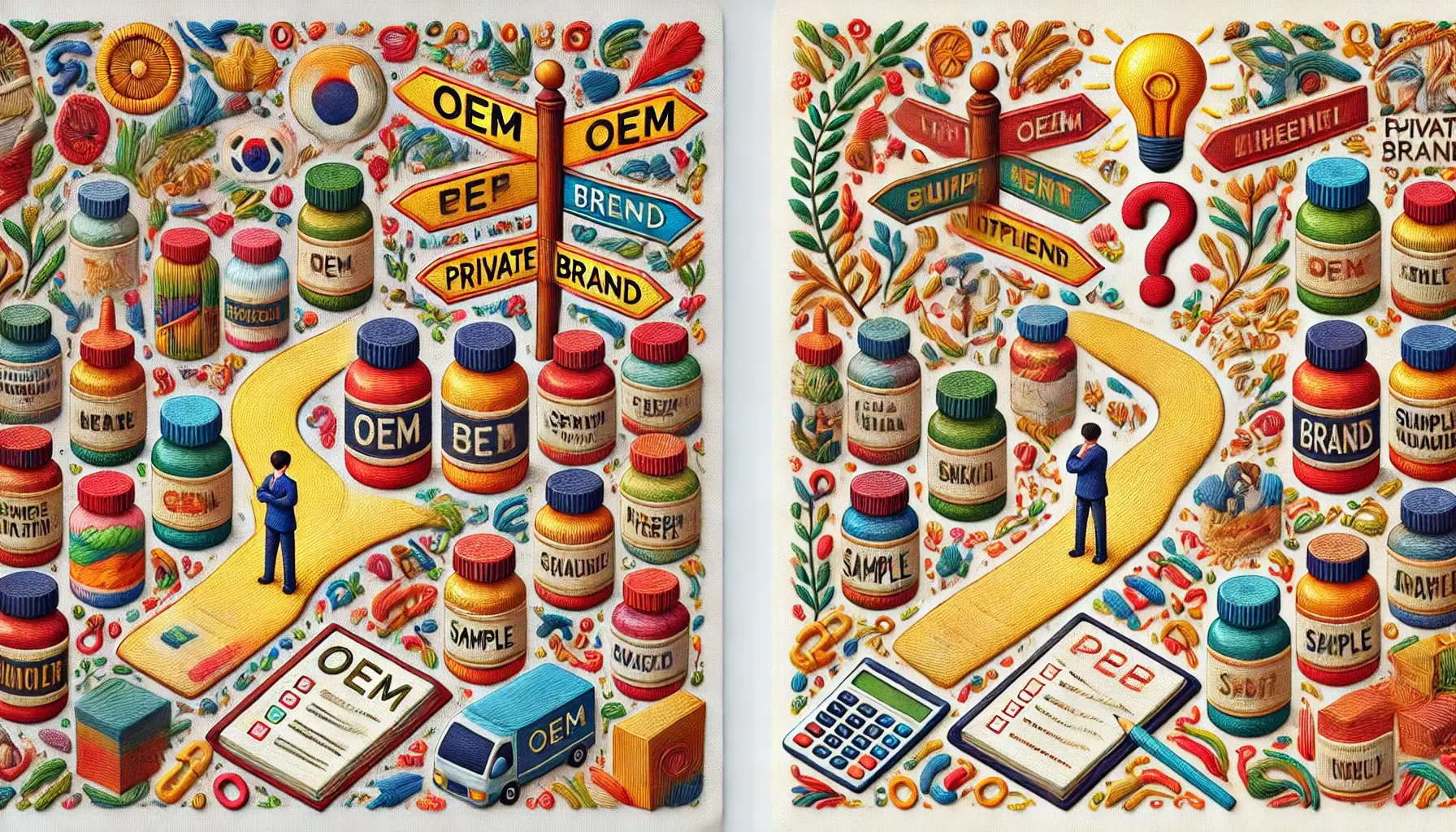 B2B 건강기능식품 OEM 도매