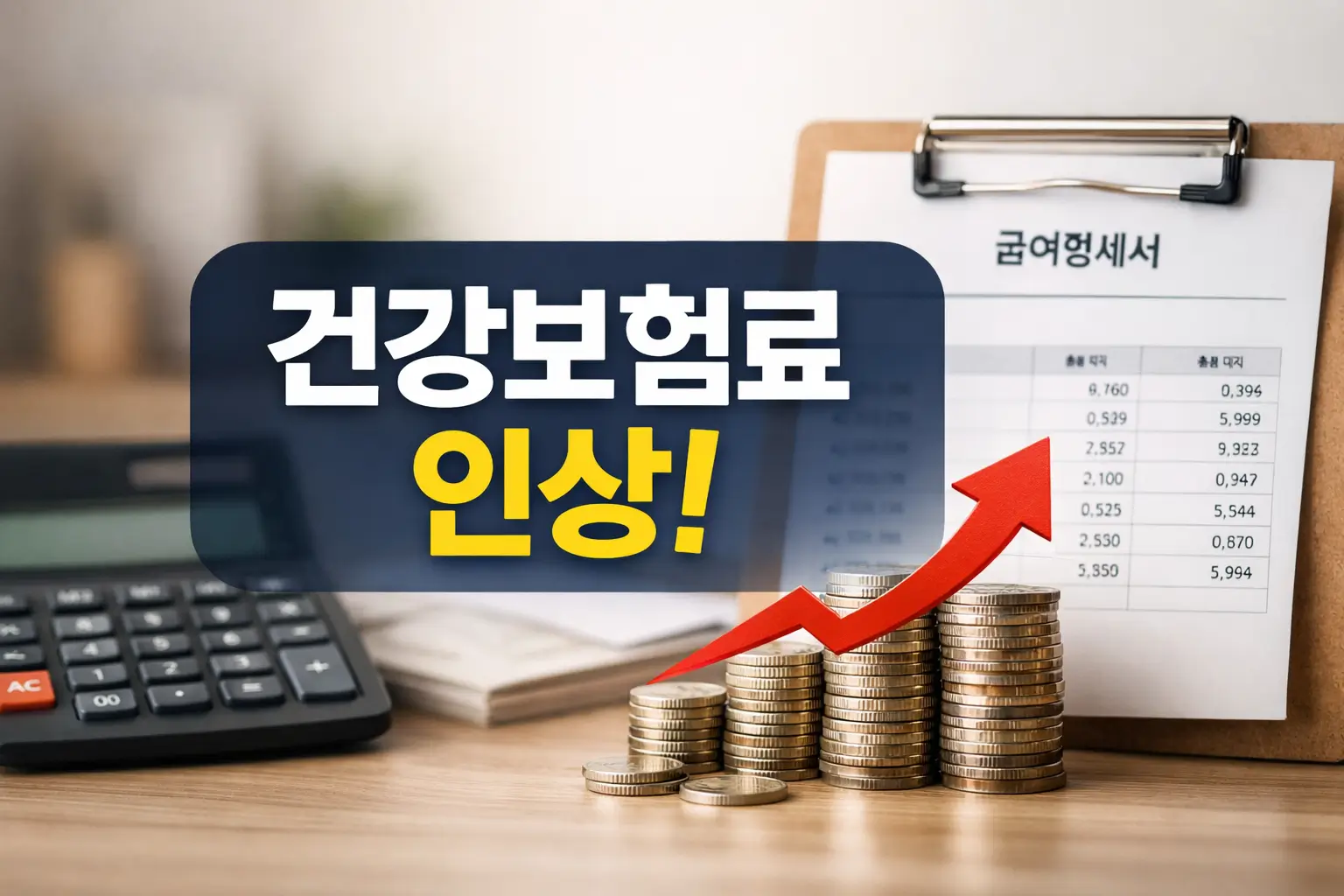 2026 건강보험료율 7.19% 월급 공제액