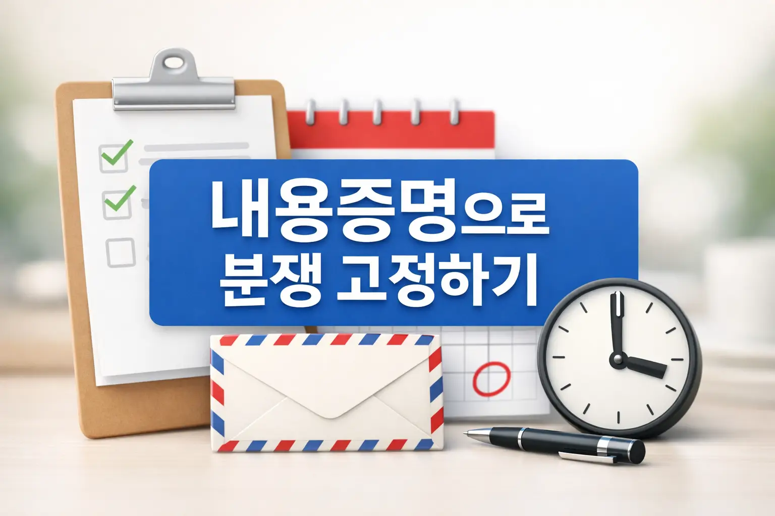 내용증명 작성법